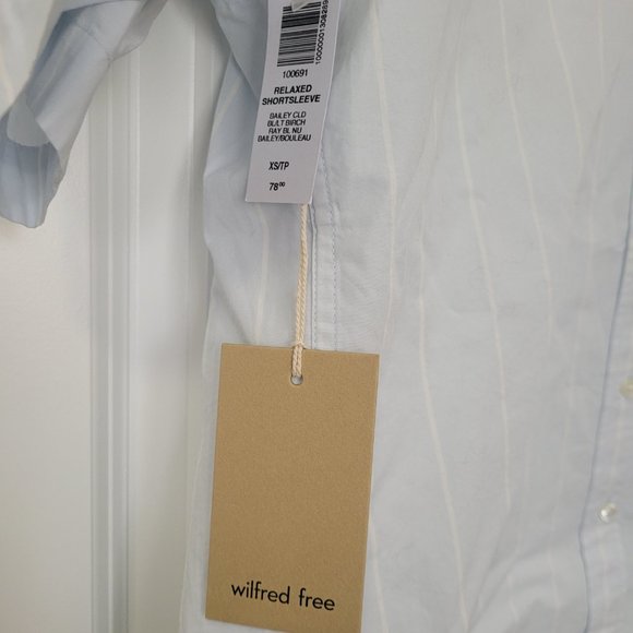 Light blue relaxed short sleeve - Picture 5 of 6